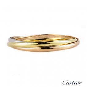 Cartier 18k Three Colour Gold Trinity Bracelet B6013301